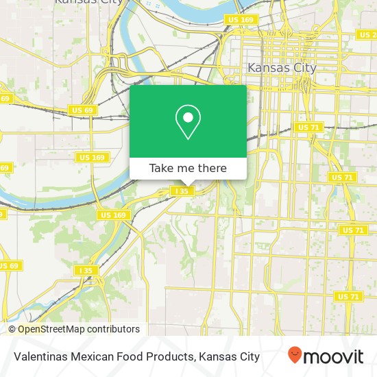 Valentinas Mexican Food Products, 2811 Southwest Blvd Kansas City, MO 64108 map