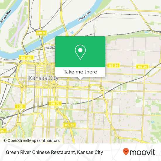 Green River Chinese Restaurant map