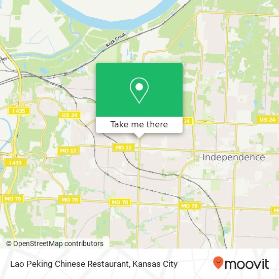 Lao Peking Chinese Restaurant, 1020 S Sterling Ave Independence, MO 64054 map