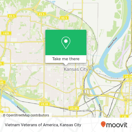 Vietnam Veterans of America, 927 Minnesota Ave Kansas City, KS 66101 map