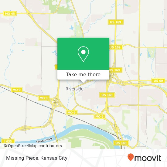 Missing Piece, 2412 NW Vivion Rd Riverside, MO 64150 map