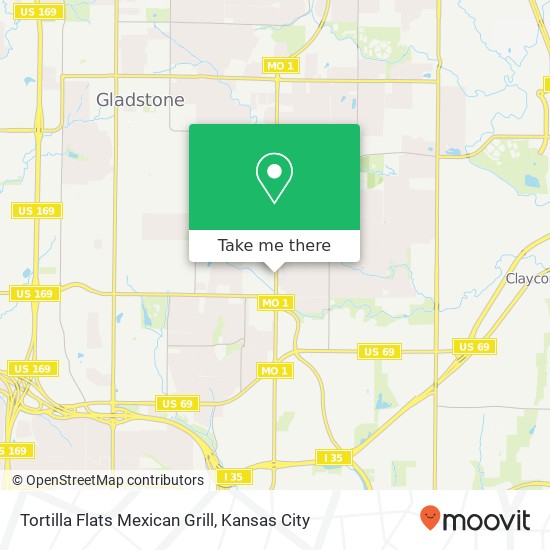 Tortilla Flats Mexican Grill, 5716 NE Antioch Rd Gladstone, MO 64119 map