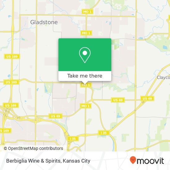 Berbiglia Wine & Spirits, 5524 NE Antioch Rd Kansas City, MO 64119 map