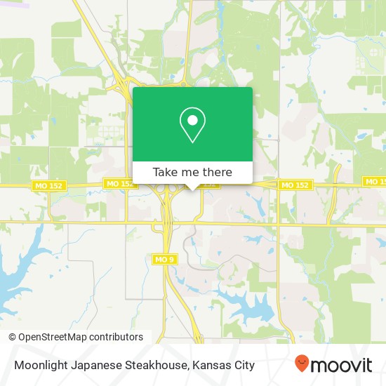 Moonlight Japanese Steakhouse, 8634 N Boardwalk Ave Kansas City, MO 64154 map