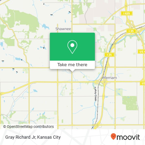 Gray Richard Jr map