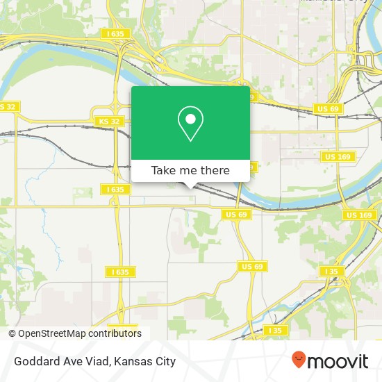 Mapa de Goddard Ave Viad
