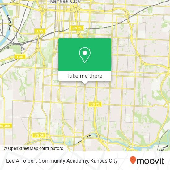 Lee A Tolbert Community Academy map