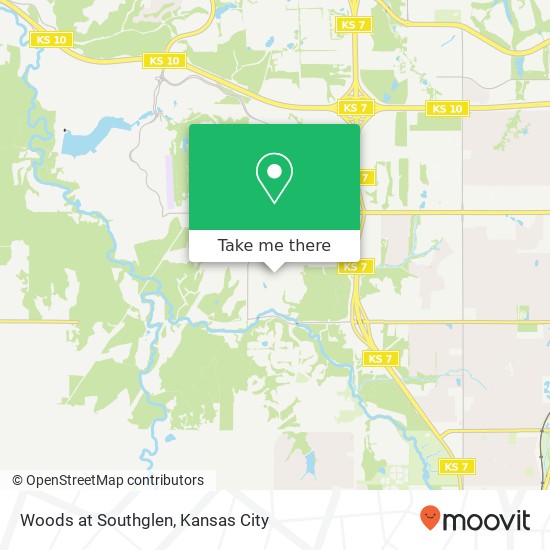Woods at Southglen map