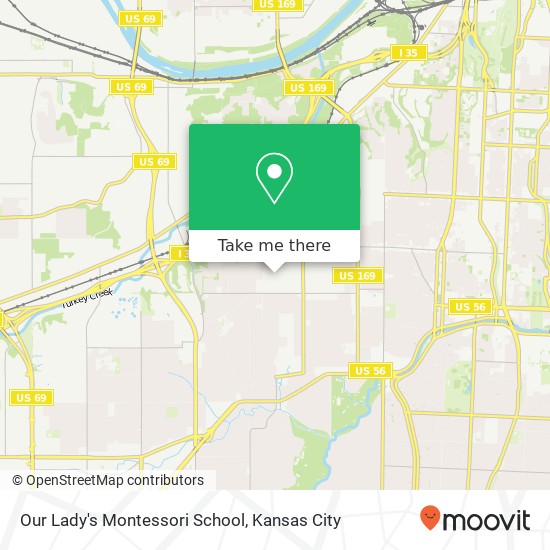 Our Lady's Montessori School map