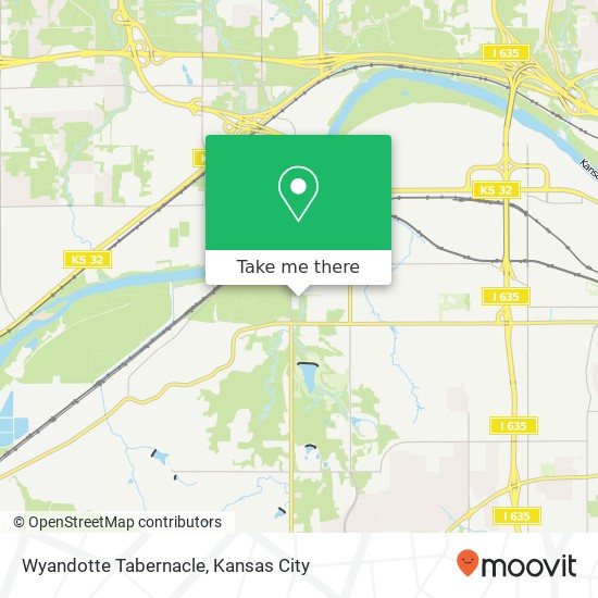 Mapa de Wyandotte Tabernacle