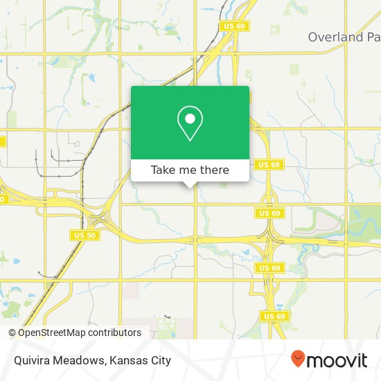 Mapa de Quivira Meadows
