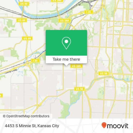 4453 S Minnie St map