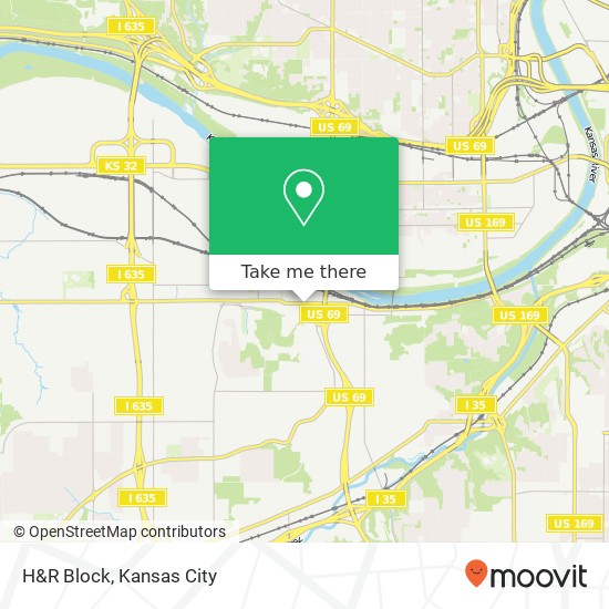 H&R Block map