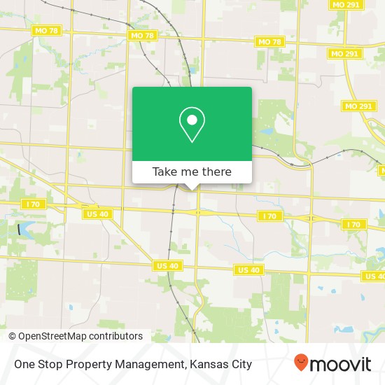 Mapa de One Stop Property Management