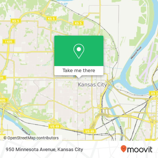 950 Minnesota Avenue map