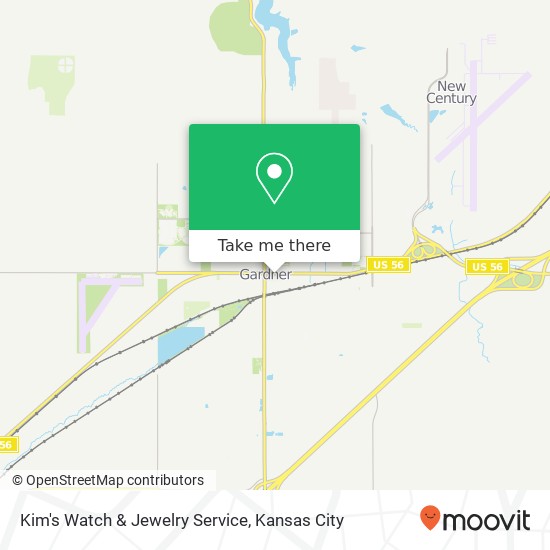 Kim's Watch & Jewelry Service map