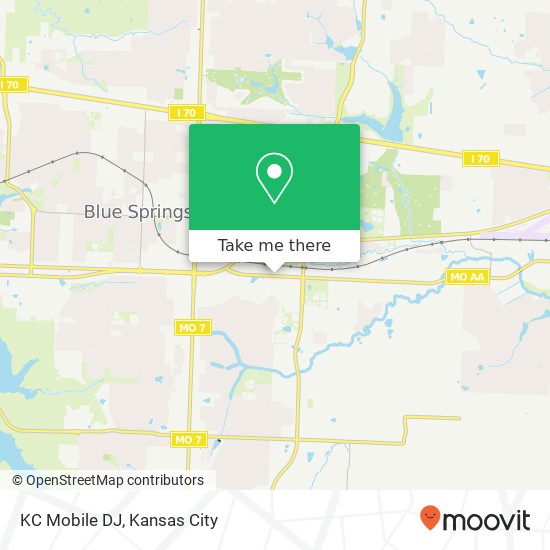 KC Mobile DJ map