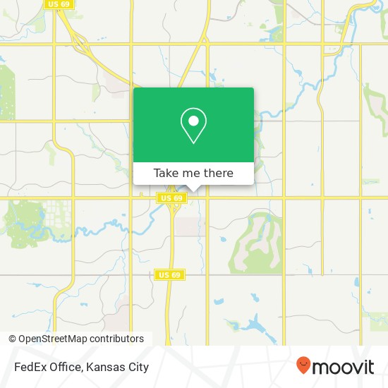 FedEx Office map