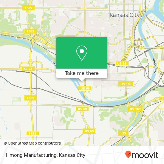 Mapa de Hmong Manufacturing