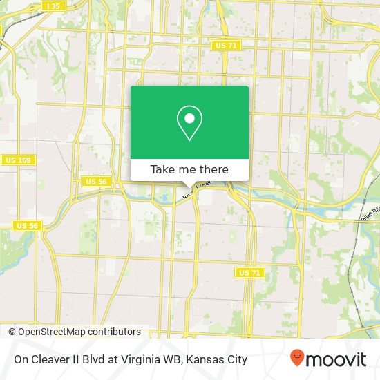 Mapa de On Cleaver II Blvd at Virginia WB