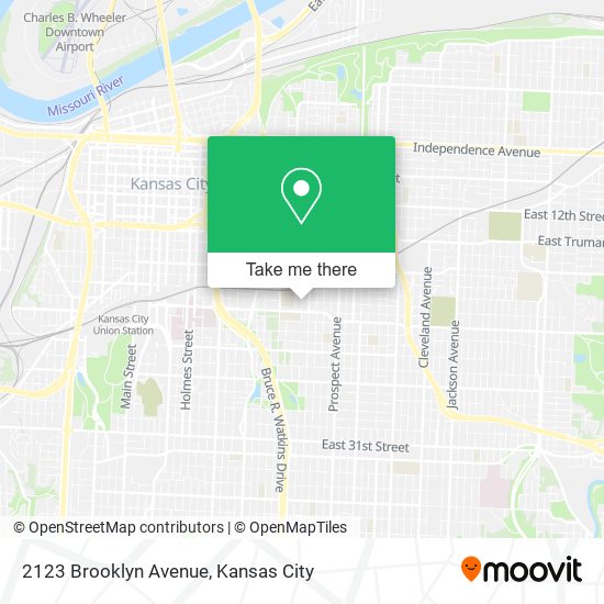 2123 Brooklyn Avenue map