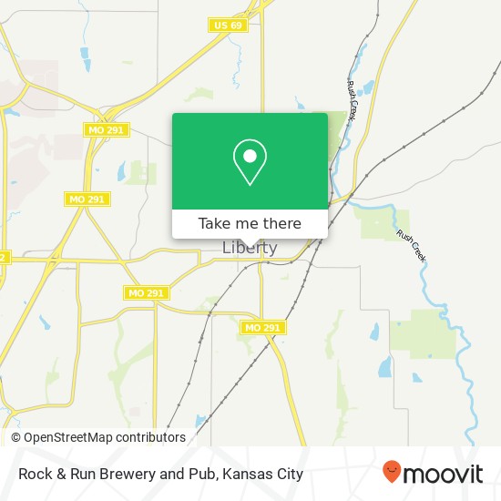 Mapa de Rock & Run Brewery and Pub