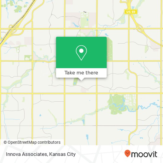 Innova Associates map