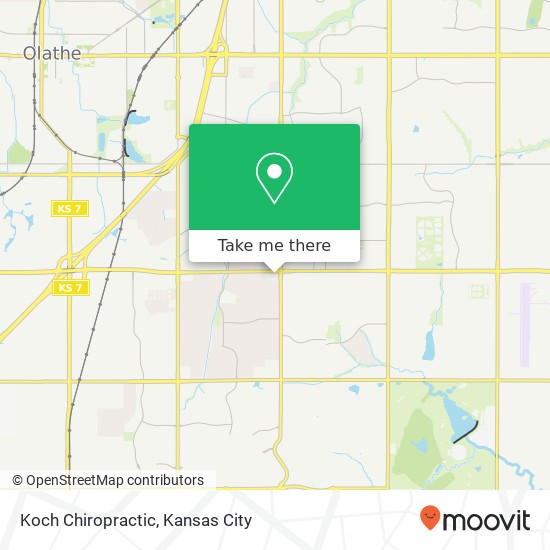 Koch Chiropractic map