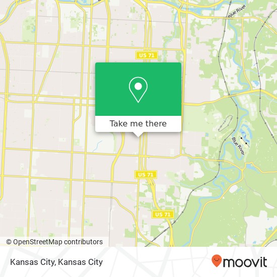 Mapa de Kansas City