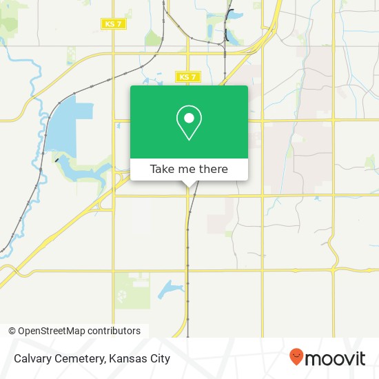 Mapa de Calvary Cemetery