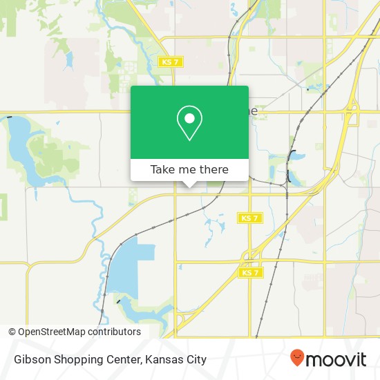 Gibson Shopping Center map