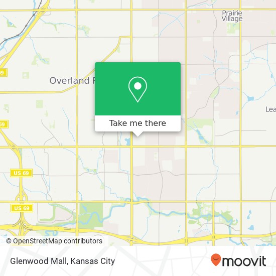 Glenwood Mall map