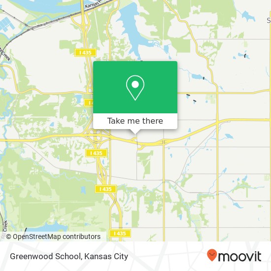 Mapa de Greenwood School