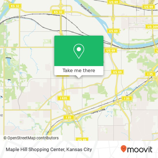 Maple Hill Shopping Center map