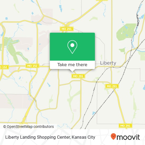Mapa de Liberty Landing Shopping Center