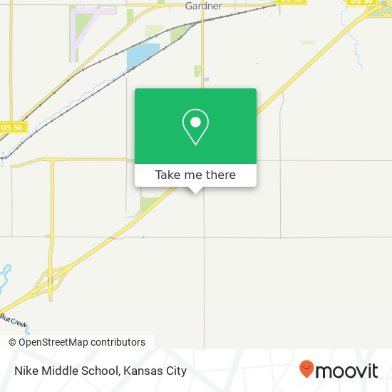 Mapa de Nike Middle School