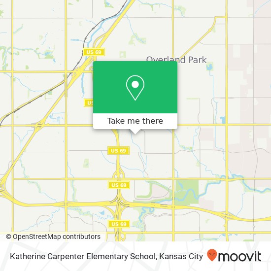 Katherine Carpenter Elementary School map