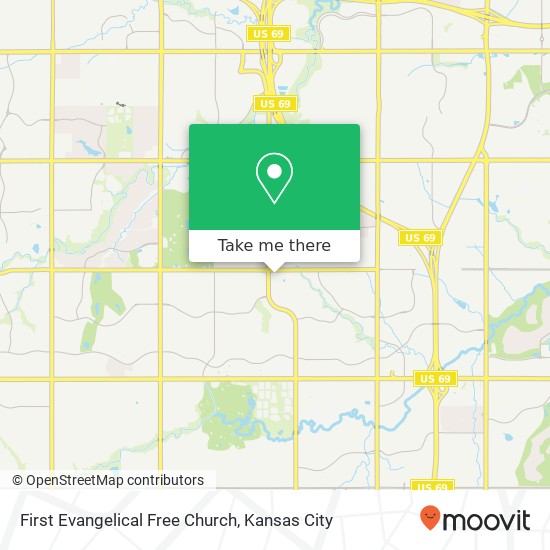 First Evangelical Free Church map