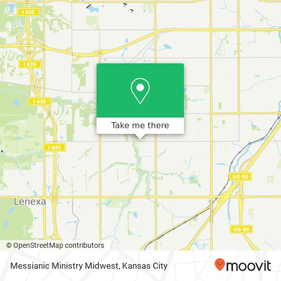 Messianic Ministry Midwest map