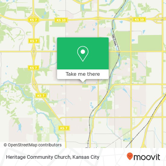 Heritage Community Church map