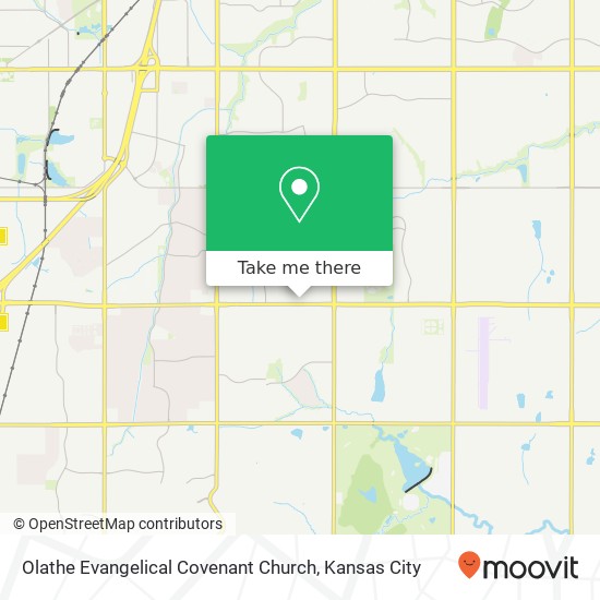 Olathe Evangelical Covenant Church map