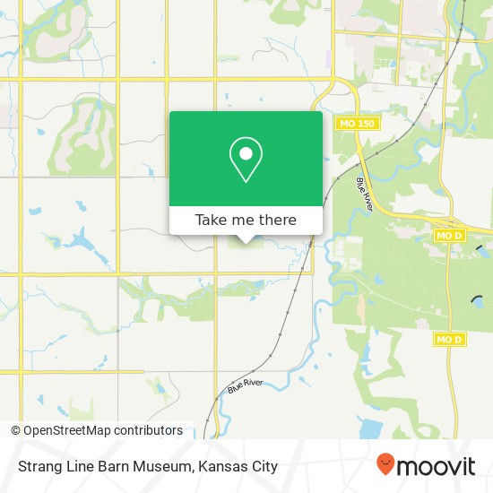 Mapa de Strang Line Barn Museum