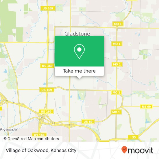 Mapa de Village of Oakwood