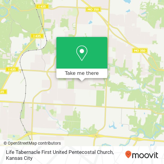 Mapa de Life Tabernacle First United Pentecostal Church