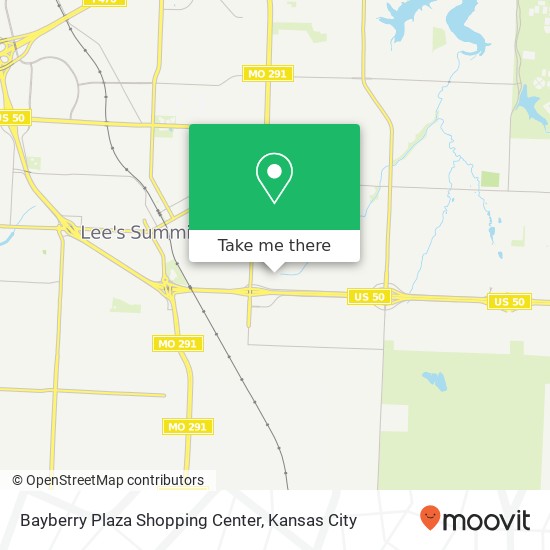 Mapa de Bayberry Plaza Shopping Center
