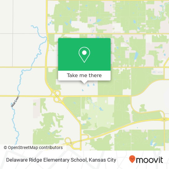 Delaware Ridge Elementary School map