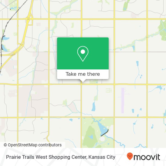 Prairie Trails West Shopping Center map