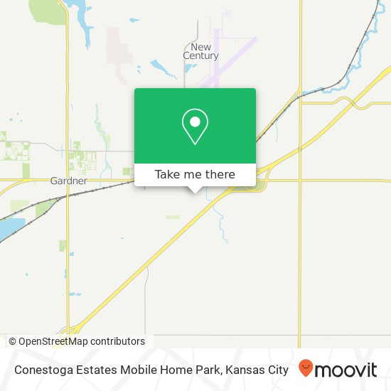 Mapa de Conestoga Estates Mobile Home Park