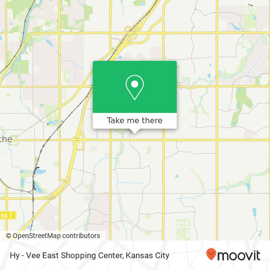 Mapa de Hy - Vee East Shopping Center