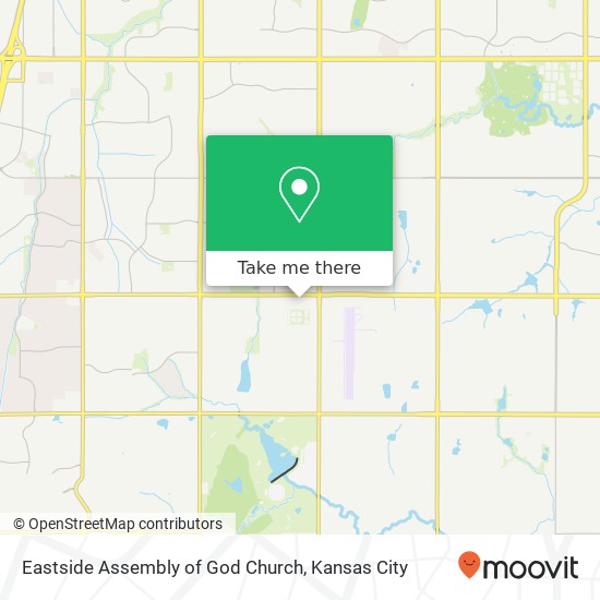 Mapa de Eastside Assembly of God Church